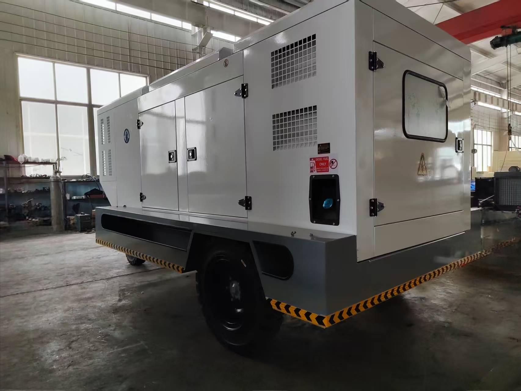 150kW 200kW 300kW 400kW 500kW 3000kw Mobile Trailer Type Diesel Generator Set Standby Genset for Temporary Event Power Supply