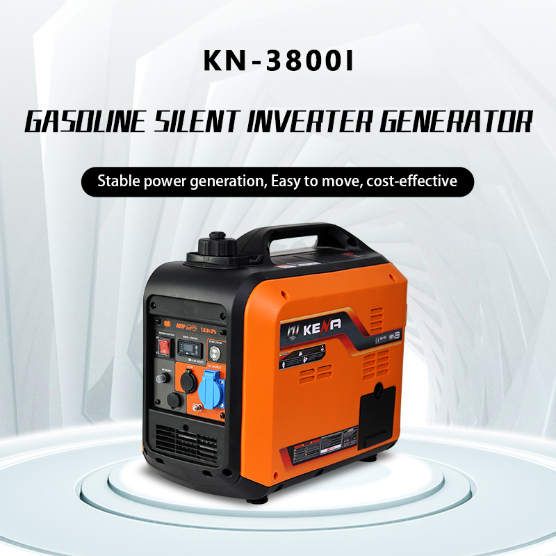 Dual-Fuel 3.5kW/6.5kW Portable Power Inverter Generator Home Use Gasoline Silent Natural Gas/LNG Remote Start Recoil Start 60Hz