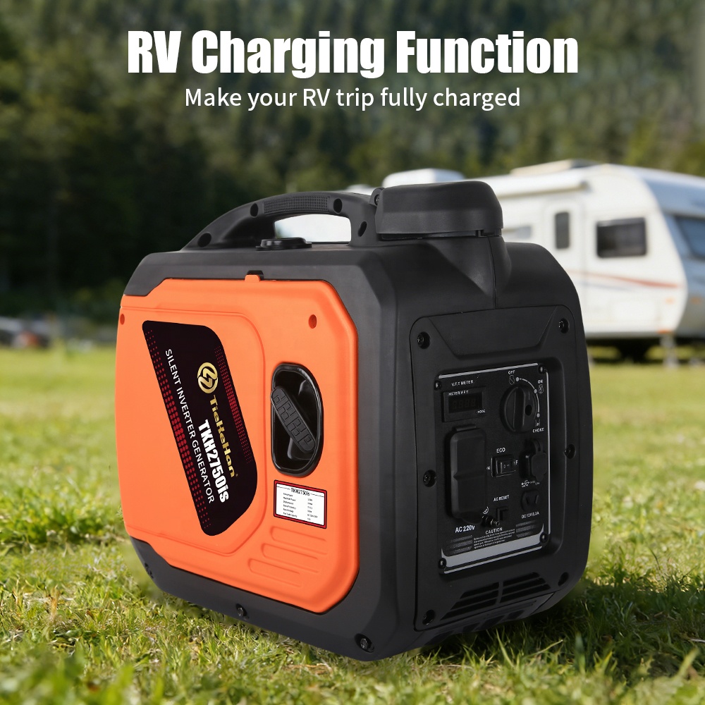 TKH Wholesale 1.8KW 2.25kva 2KW 2.5kva 4-Stroke Silent Camping Gasoline Inverter Generator Sets Home Use