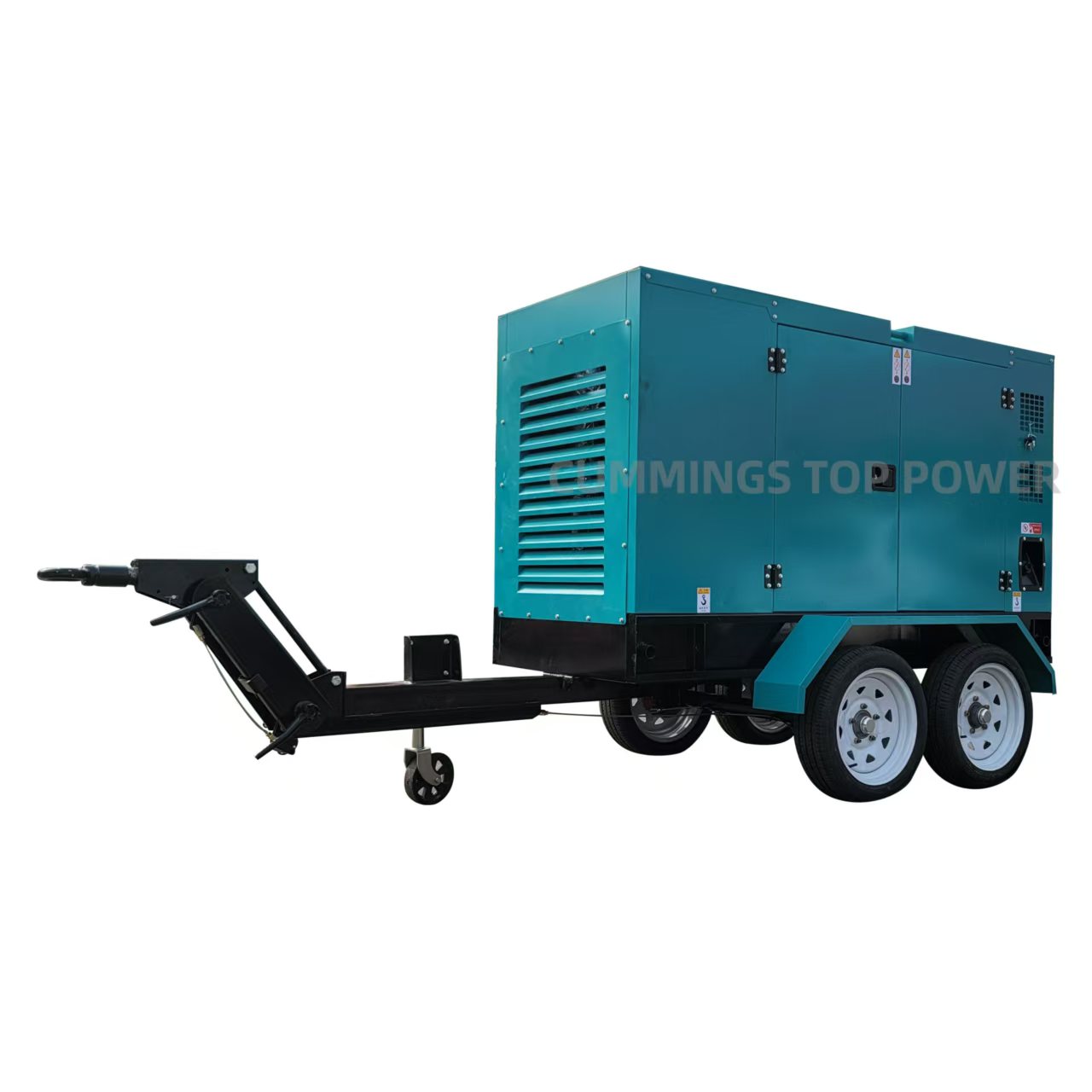 Diesel Engine Cummins Power Silent Trailer Generator Set the Best Cost-Effective Combination