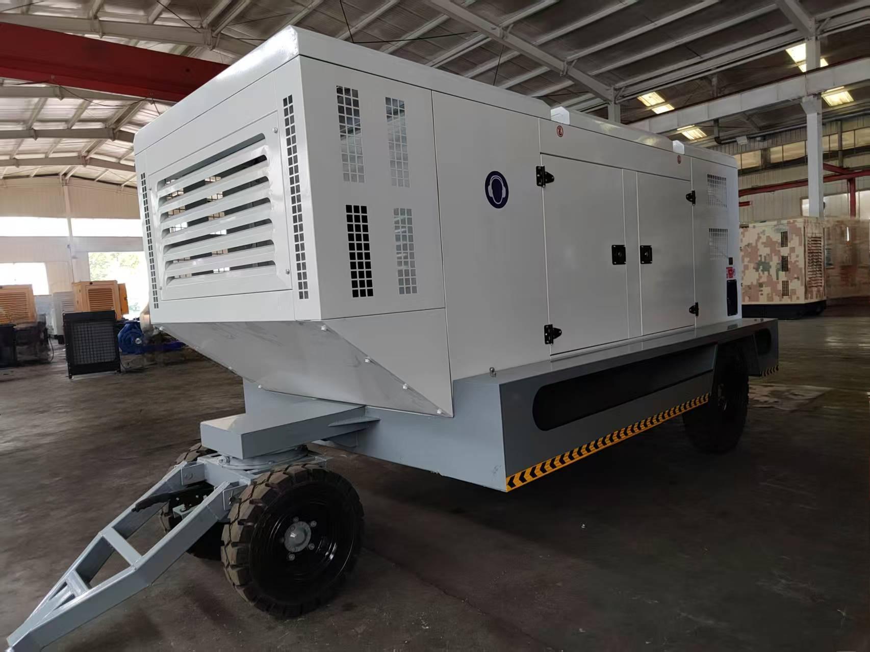 150kW 200kW 300kW 400kW 500kW 3000kw Mobile Trailer Type Diesel Generator Set Standby Genset for Temporary Event Power Supply