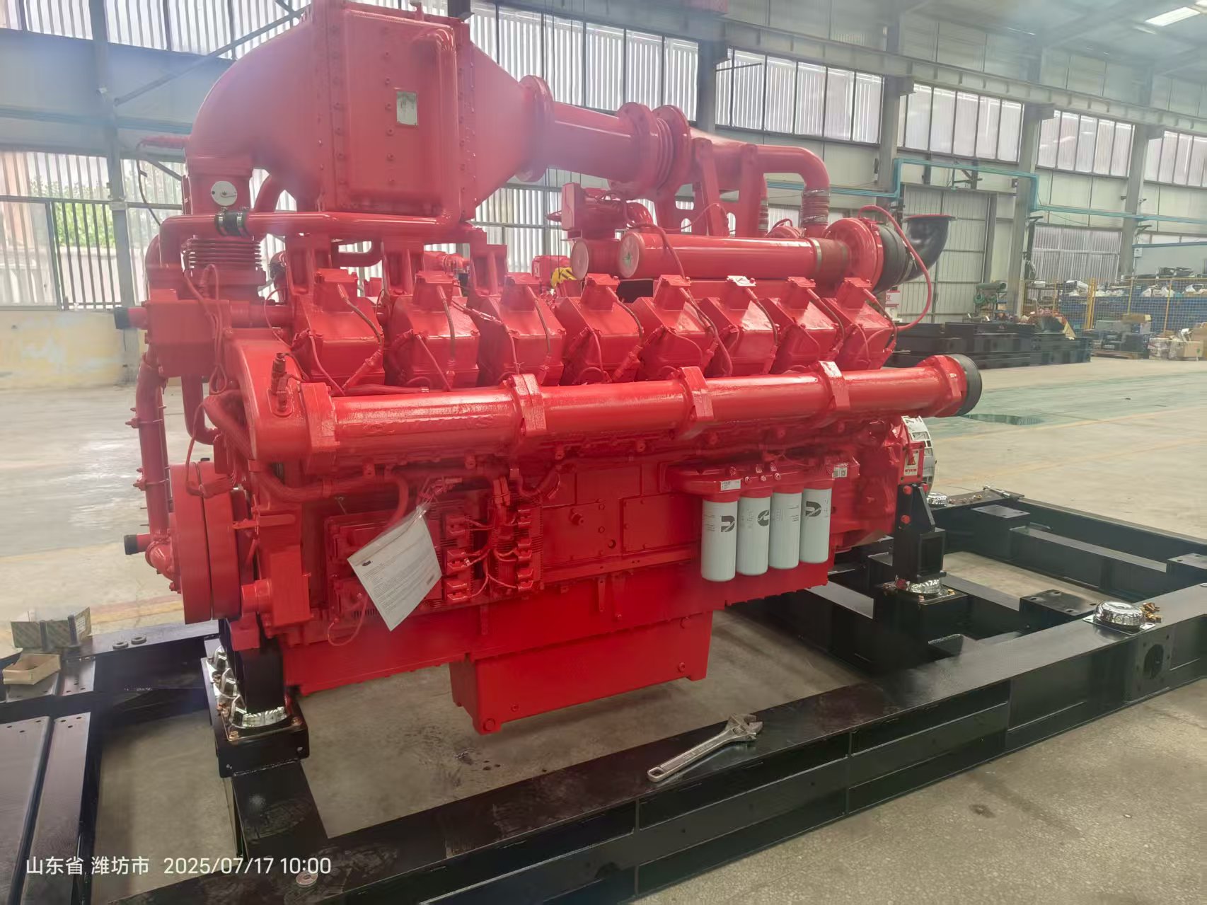 Cummins 500KW CMS-500GF Open Frame/Silent/Containerized Natural Gas Turbine Generator Set IP23 24V DC Electric Start Directly