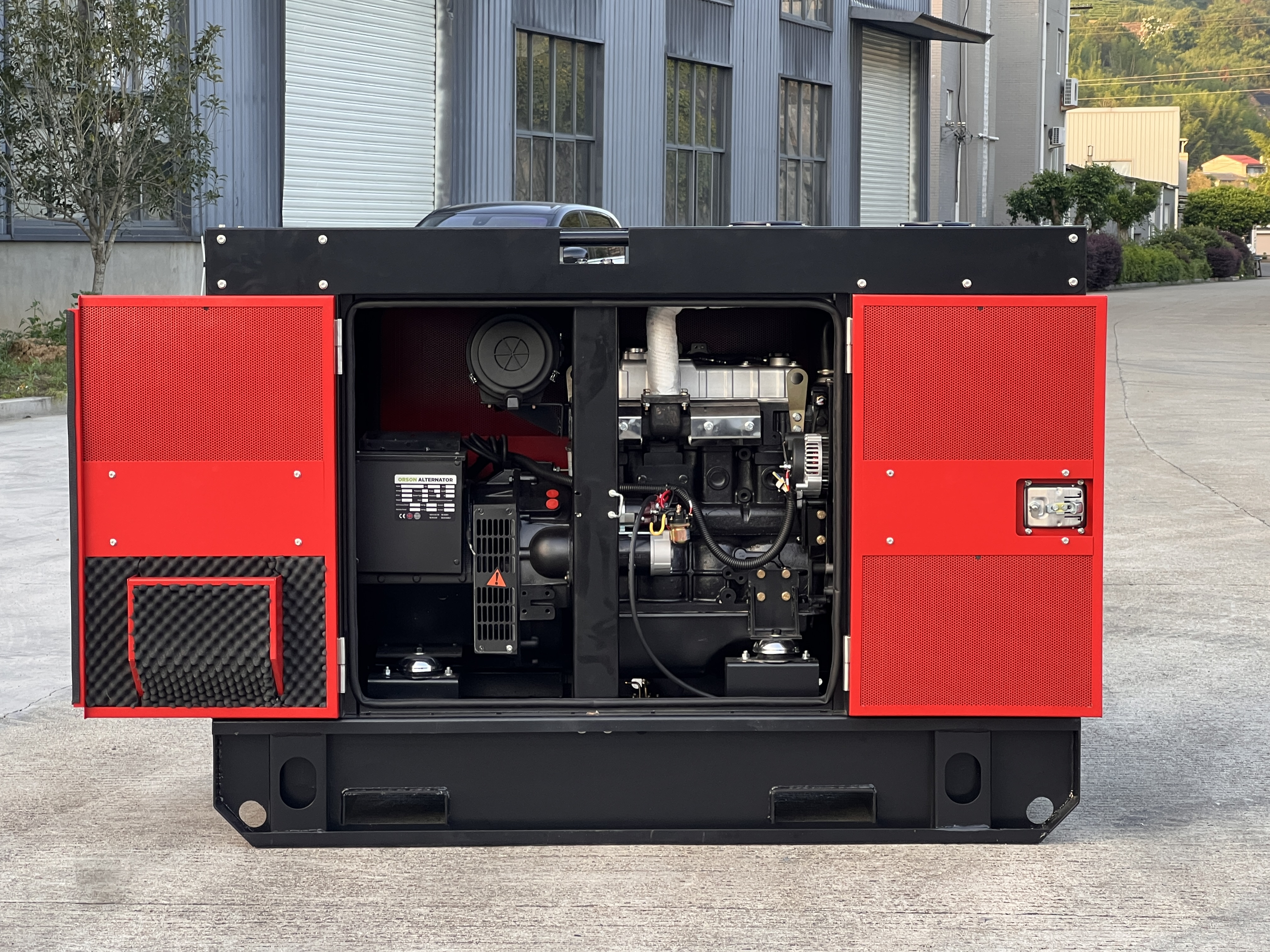 Original Japan Isuzu 10KW 15KW 20KW 25KW 30KW 40KW 50KW 12KVA 25KVA 40KVA Super Silent Diesel Generator Set 3 Phase Home