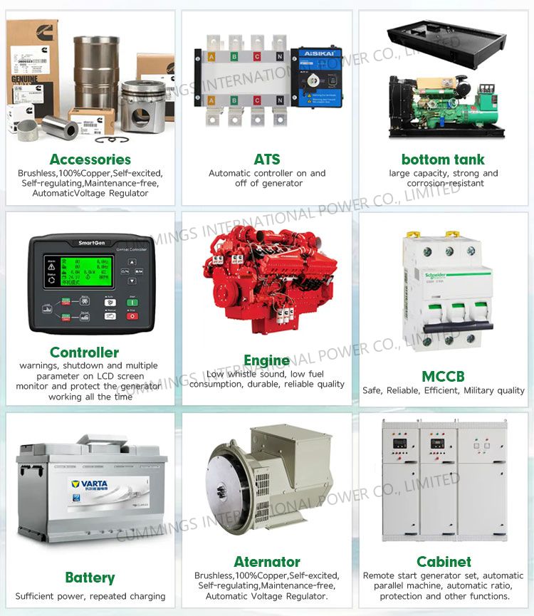 Generator Technical Details Close-up