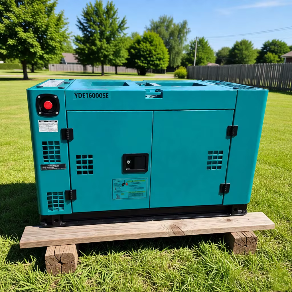 Klead 50kVA Silent Diesel Generator With ATS Soundproof Enclosure For Industrial Factory Power Supply In Philippines