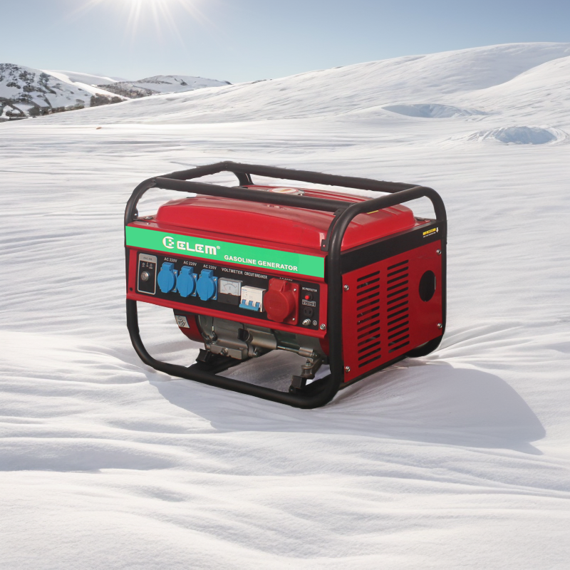 900W to 8000W Portable Gasoline Generator Set for Home and Industrial Use