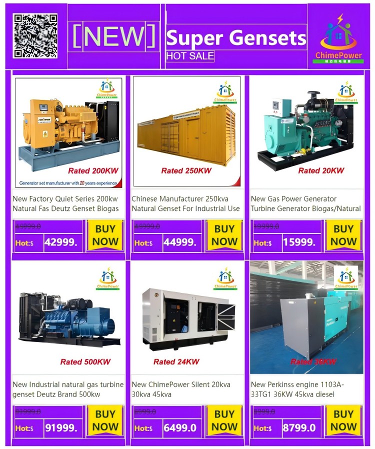 Silent Diesel Generator Set