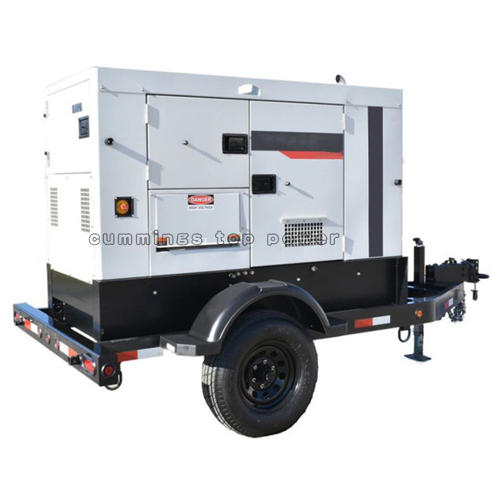 Newest diesel Generator Silent Mobile Type Generator Trailer diesel Generator 30kw 50kw 80kw 100kw 500kw Cheap Price for Sale
