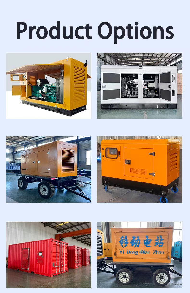 Industrial Silent Type Diesel Engine 20KW 3 Phase Emergency Backup Generator with ATS for Construction Site for Engine