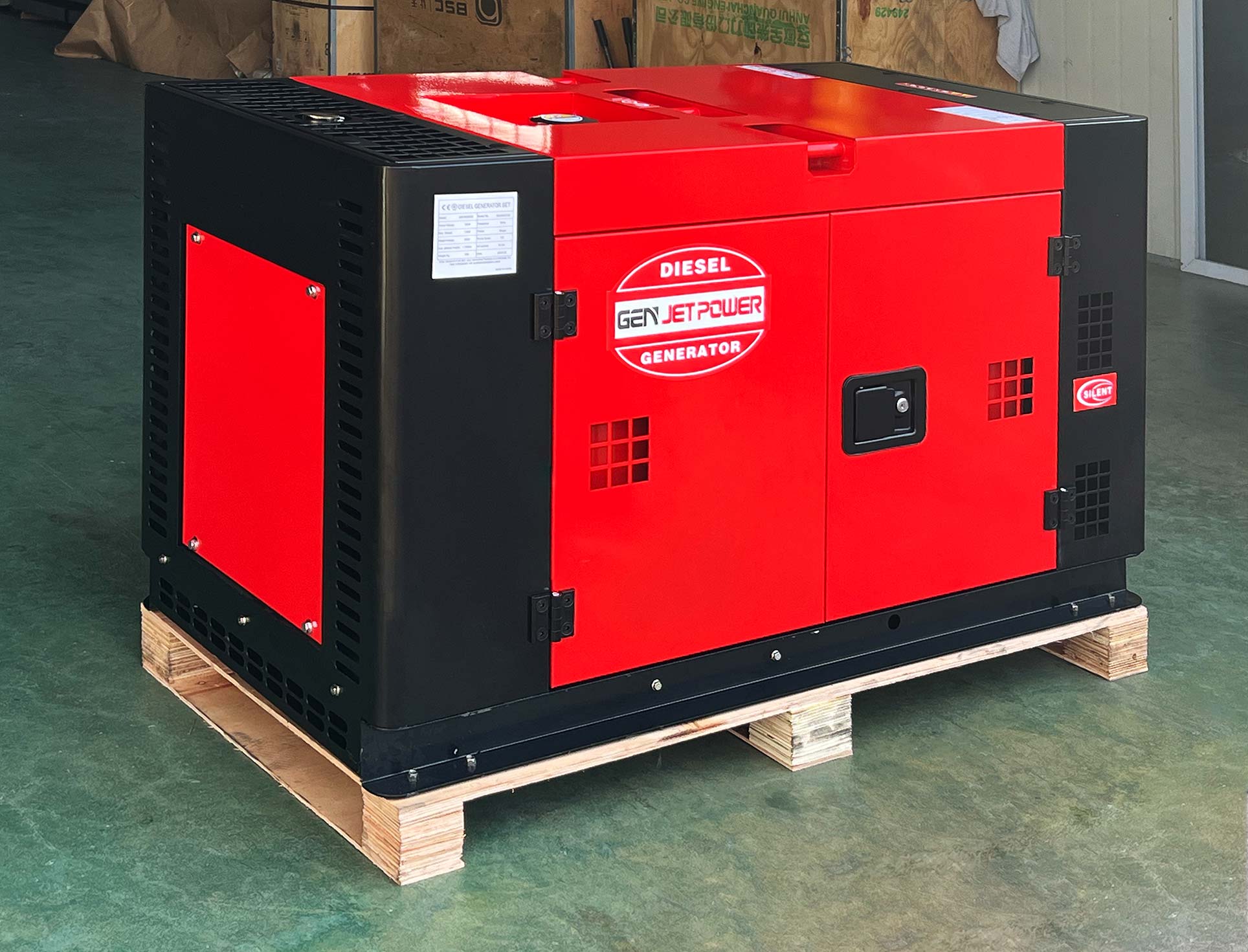 Full Custom10KW 12KW 20KW 30KW 50hz60hz Water Cooling Super Silent diesel Generator Set