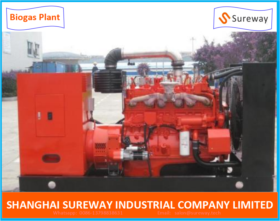 Gas Generator Set Power by Cummins, Natural Gas Genset for Power Generation