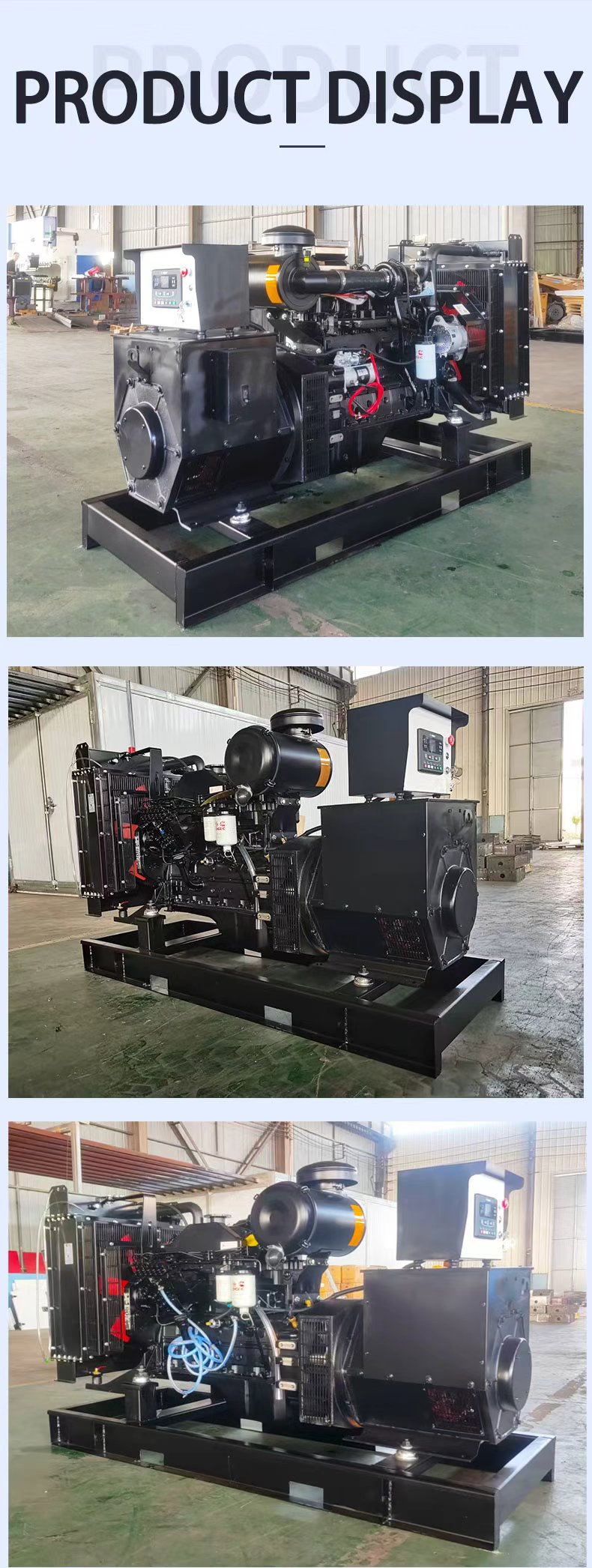 Industrial Silent Type Diesel Engine 20KW 3 Phase Emergency Backup Generator with ATS for Construction Site for Engine