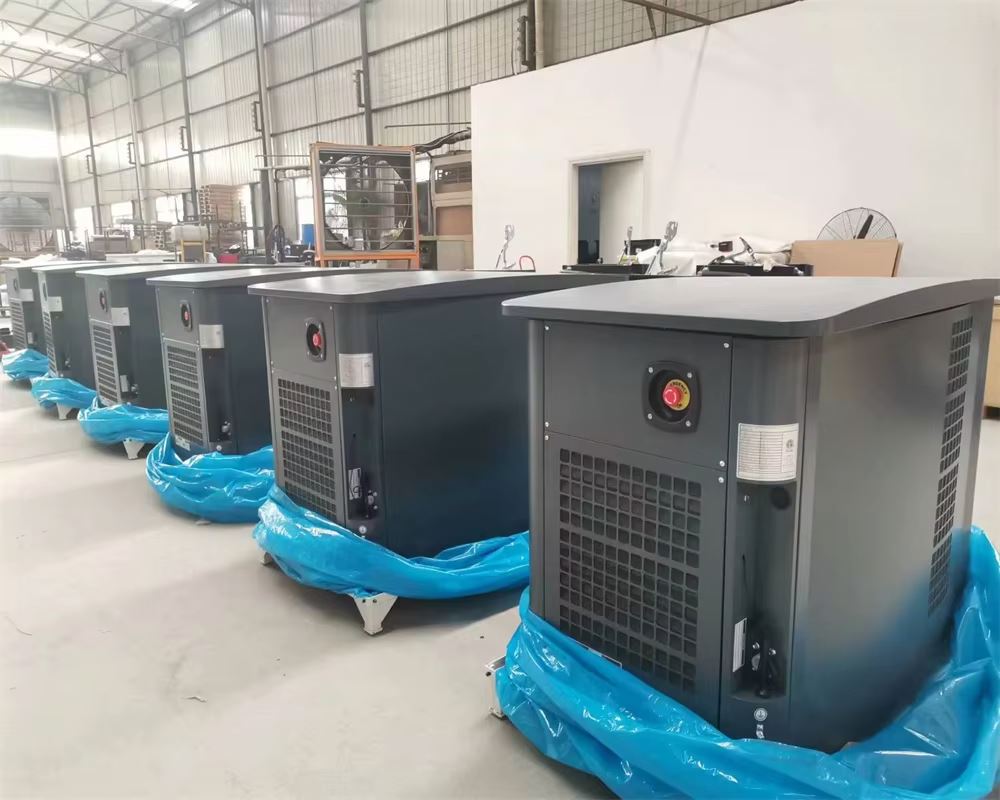 15KW 20KVA 30KW 40KW Gasoline Gas Generator Home Power Generac Single 3 Phase Water Cooled LPG Natural Gas Generator 10-50KVA