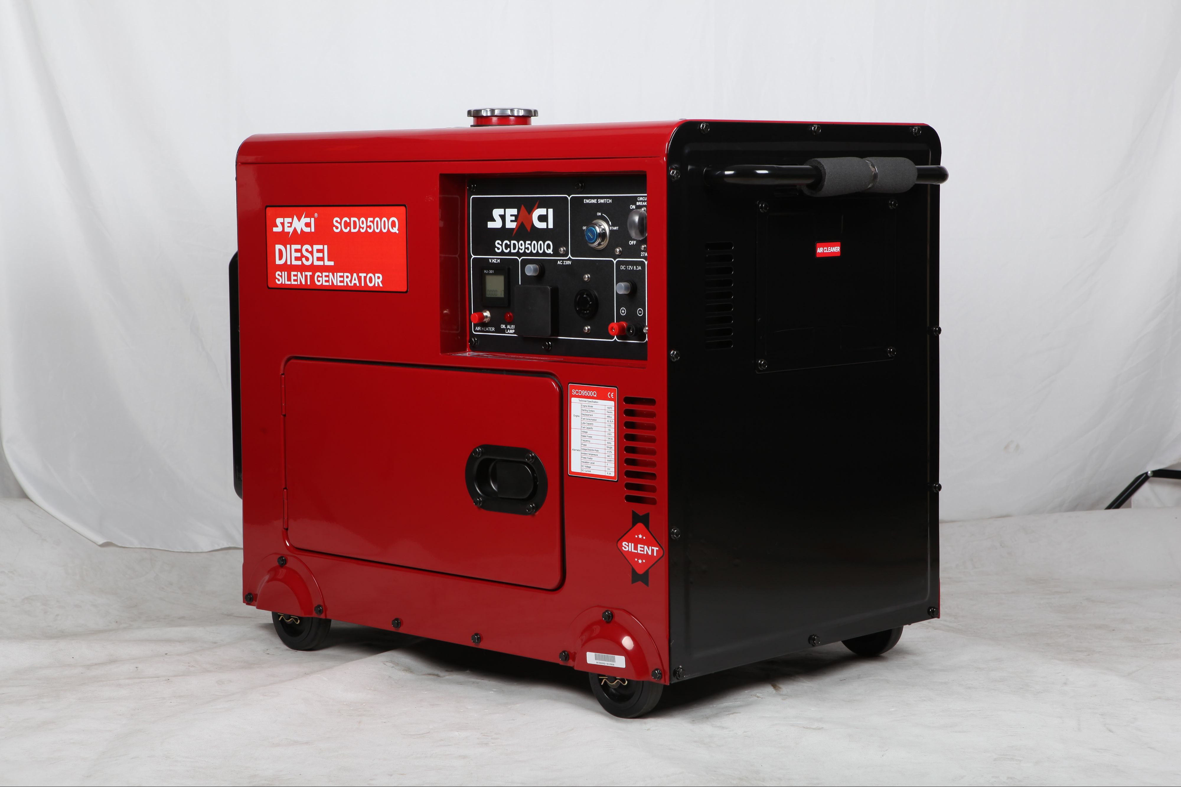 Senci 5KVA 6KVA 8KVA 10KVA 12KVA 20KVA Super Silent Diesel Generator Set Portable Standby Power Generators