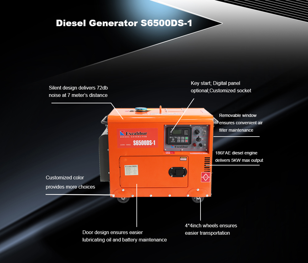 Silent Diesel Generator