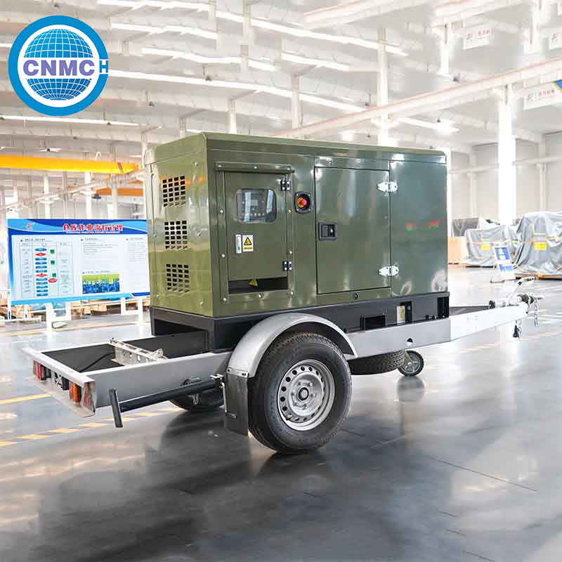 Tow Your Power Solution: High-Capacity Trailer Generator with Integrated Fuel Tank &amp; Easy Deployment