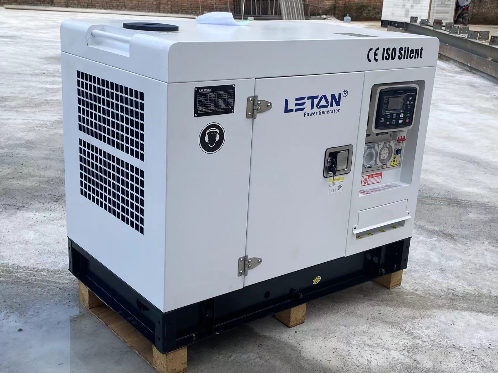 LETON 15kw Open Silent Diesel Generator Set Portable Standby Power With ATS Option Super Silent 15Kw/20kw diesel Generator Set