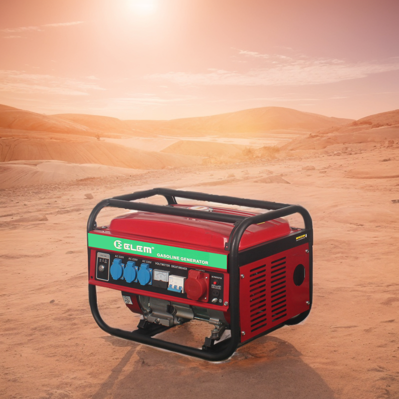 2.5kVA to 10kVA Portable Gasoline Diesel Generator Set for Home and Business