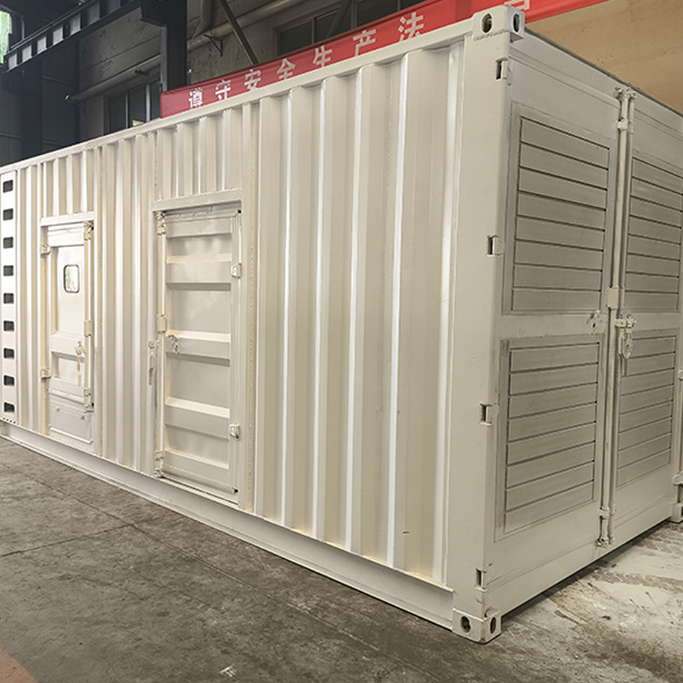 1100KW Weichai Power Land Natural Gas Generators Set 1375KVA Silent Container Full Copper Backup Power Supply Price Unit