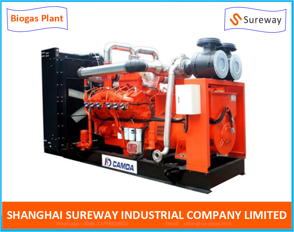 Gas Generator Set Power by Cummins, Natural Gas Genset for Power Generation