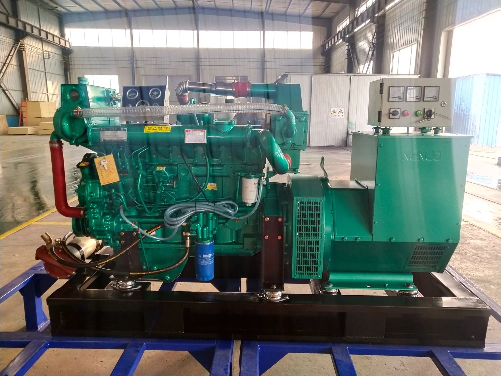 Hot Sale 50/60Hz 550kw 600kw 650kw 700kw 750kw 800kw 1000kw Silent Diesel Marine Genset Generator Set Marine Diesel Generator Set