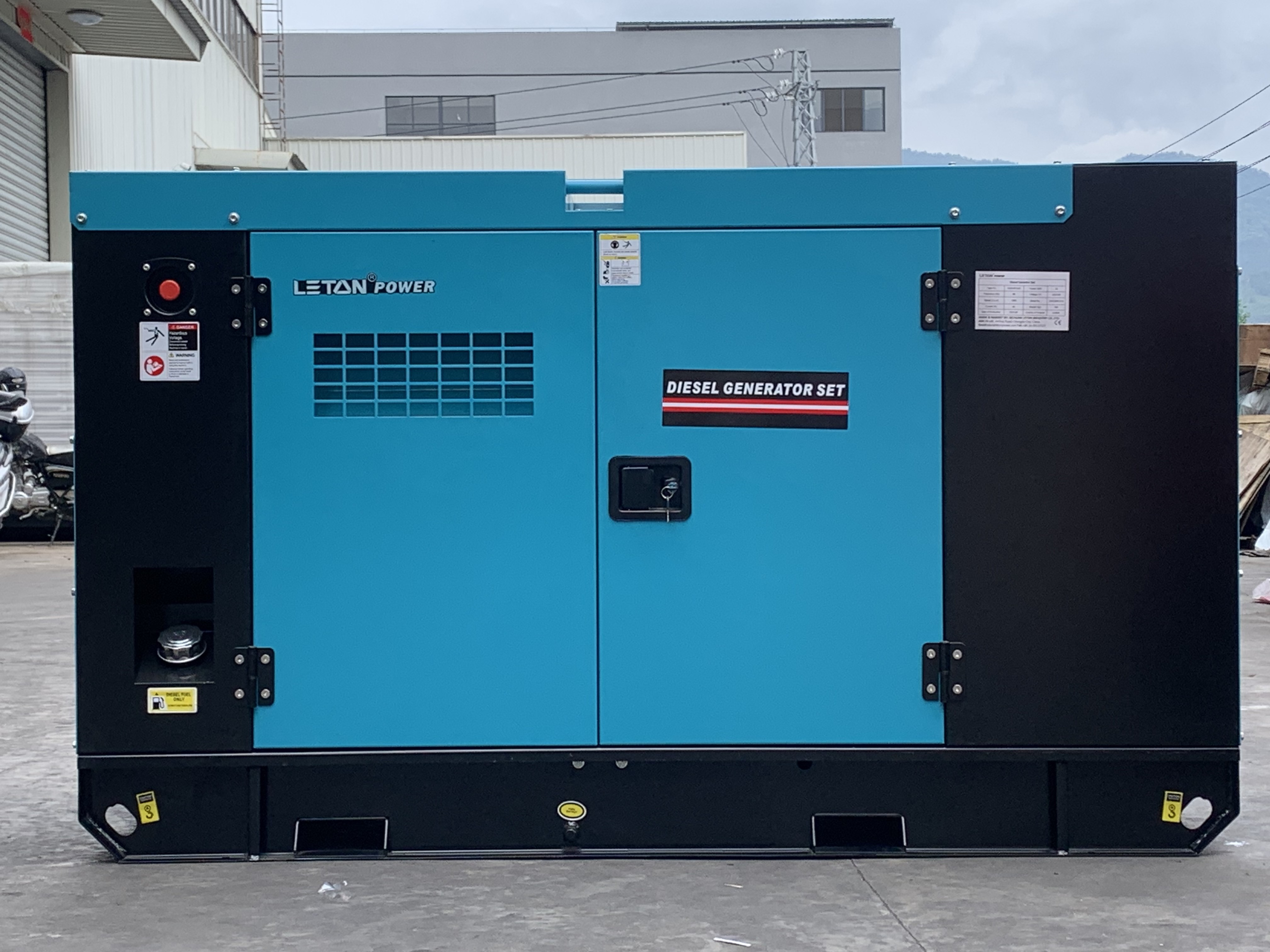 LETON POWER Trailer Type 10kva 30kw 36kw 40kw 50kw diesel Generator Set Engines Engine 40kva 50kva 60kva Silent diesel Generator