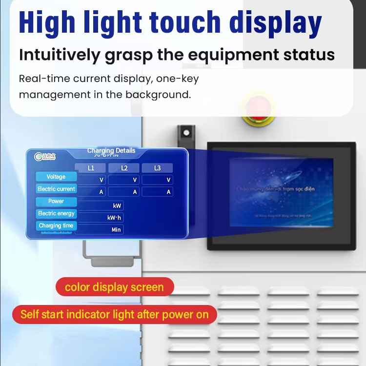 OEM Portable 40kw-60kw DC Mobile EV Charging Station Charger for Sale