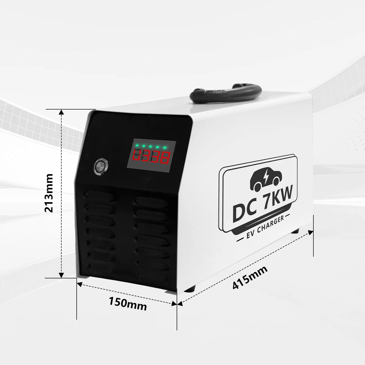 7kw CCS1 Us Standard DC Portable EV Charger Mobile for Us Residential &amp; Commercial Use