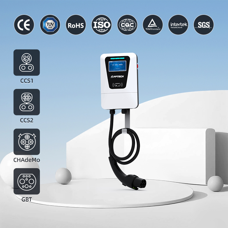 High-Speed Electric Vehicle Charging Station 7kw to 22kw