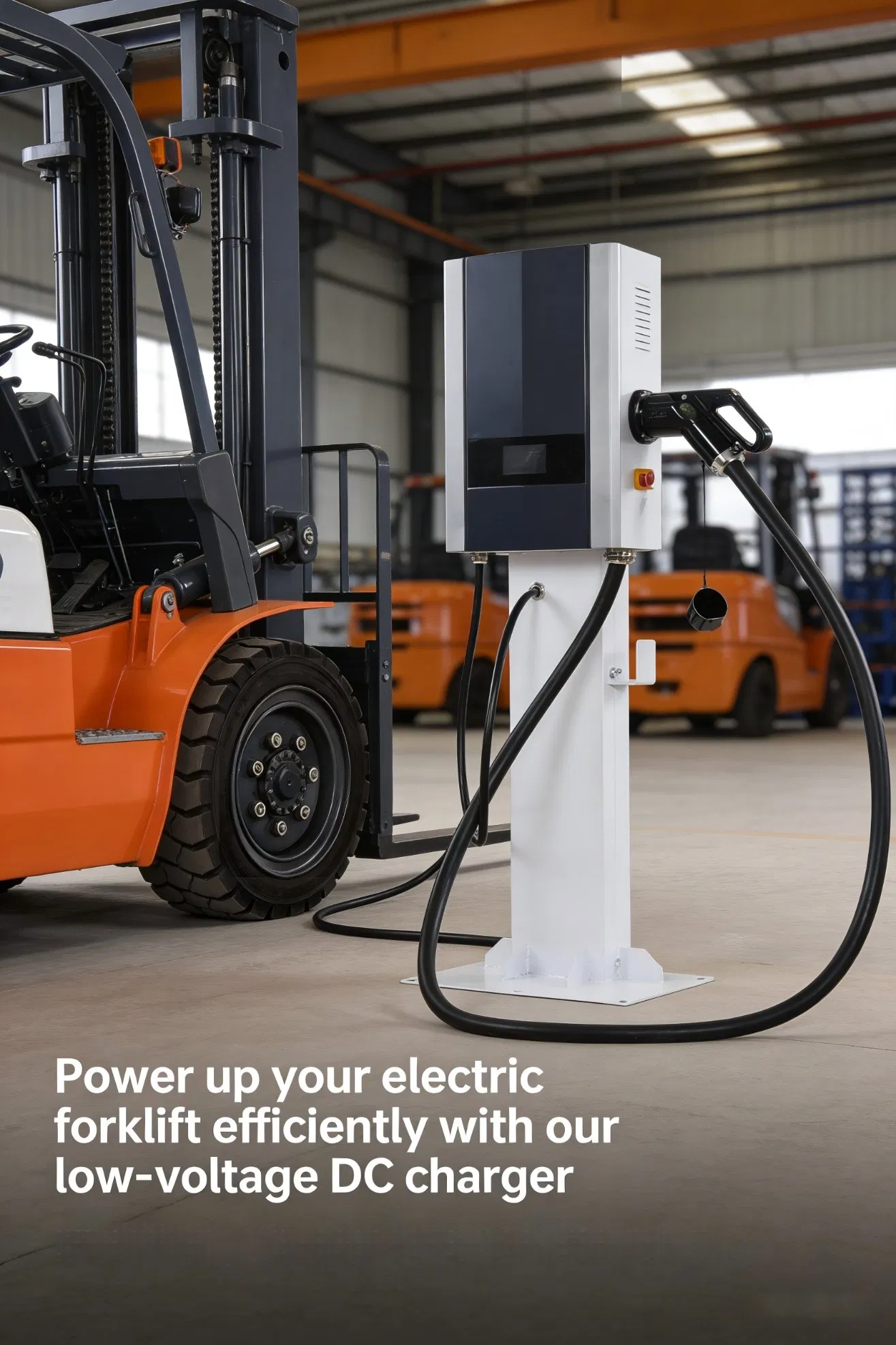 Low Voltage DC EV Charger 48V/72V/96V/120V for Electric Forklift, Golf Cart &amp; Industrial Battery