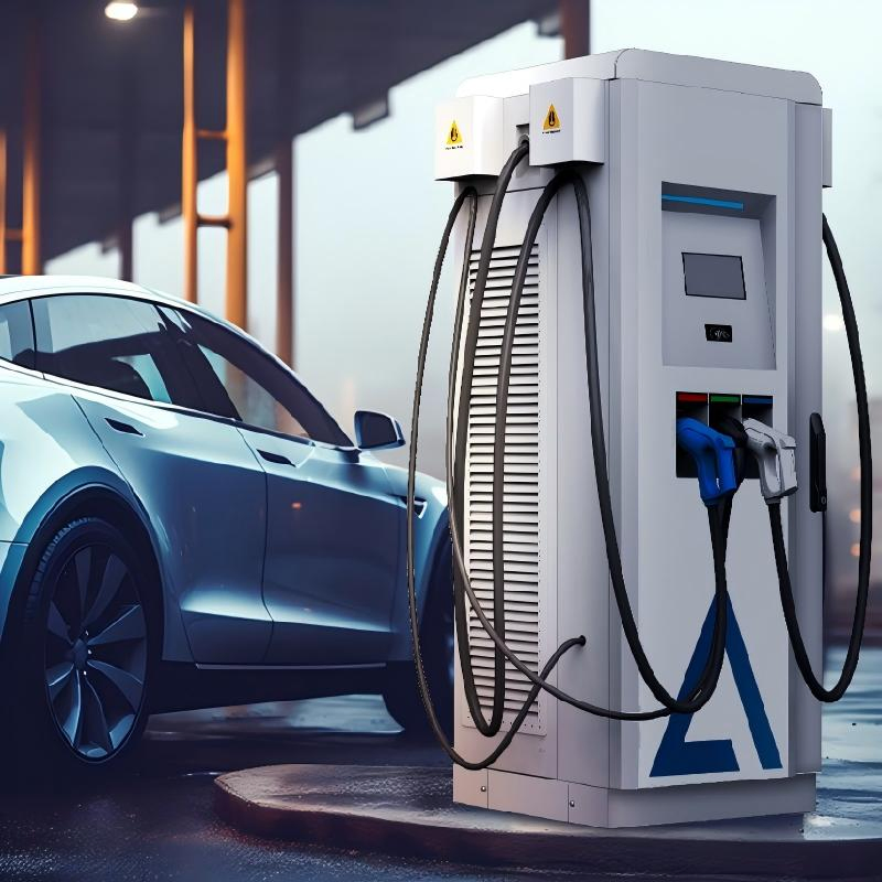 Electric Car Chargeing Station CCS Chademo EV Charging Pile for Public Use