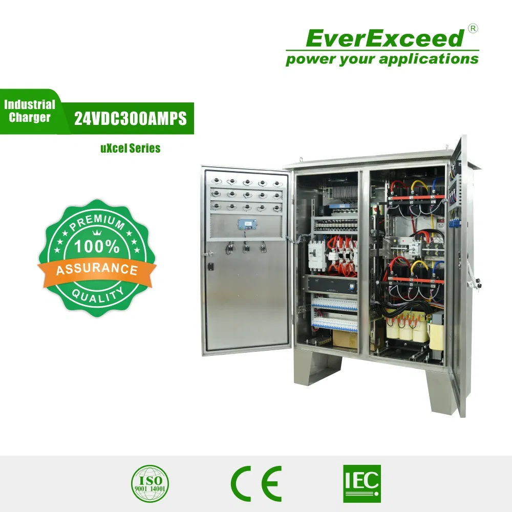 Everexceed 240V25A Uxcel Series Industrial Battery Charger with Thyristor Rectifier/ DC UPS