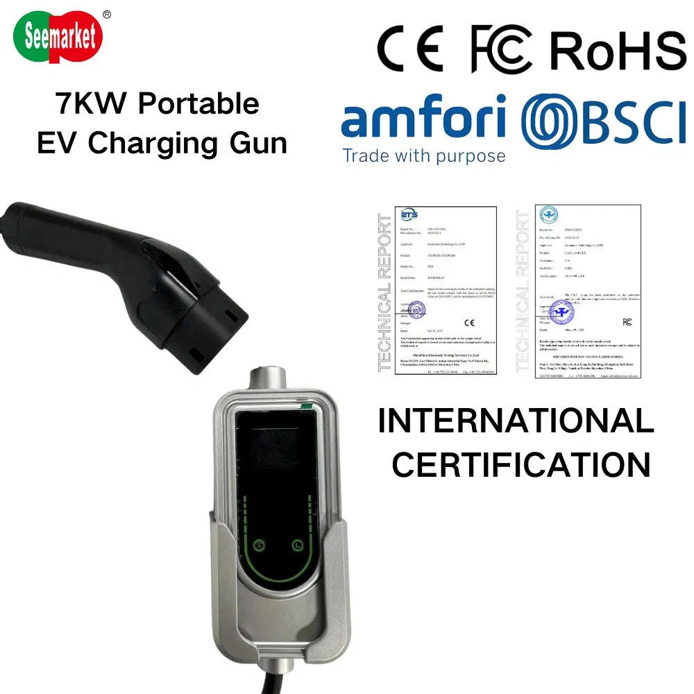 AC EV Charger Level 2 Station 7kw11kw 22kw Wall Mounted Electric Vehicle Charging Station