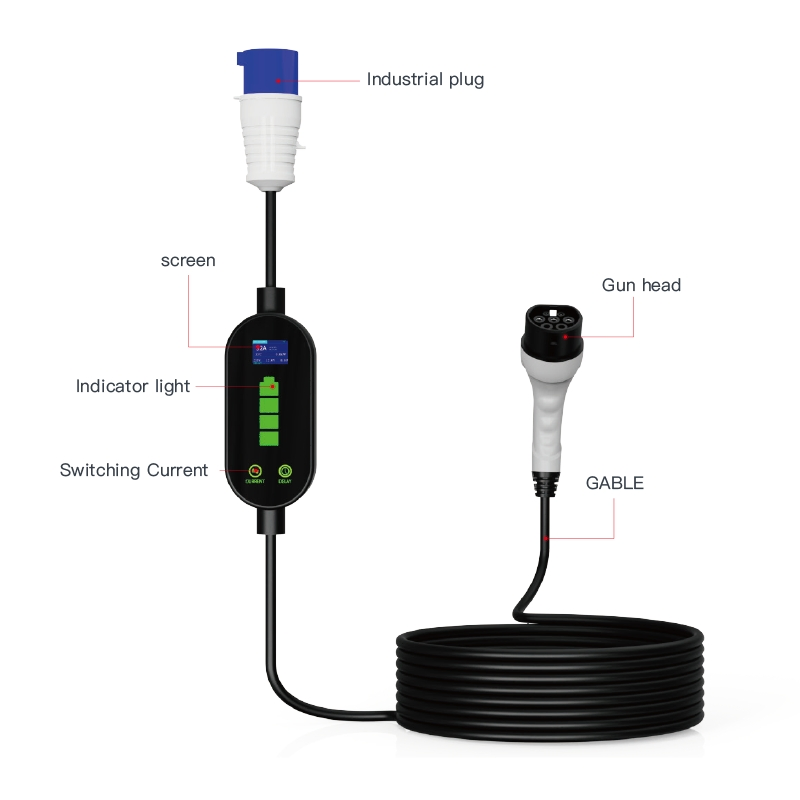 Portable EV Charger with Smart Home Features for Quick Energy Supply