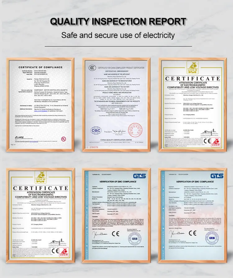 Certificates