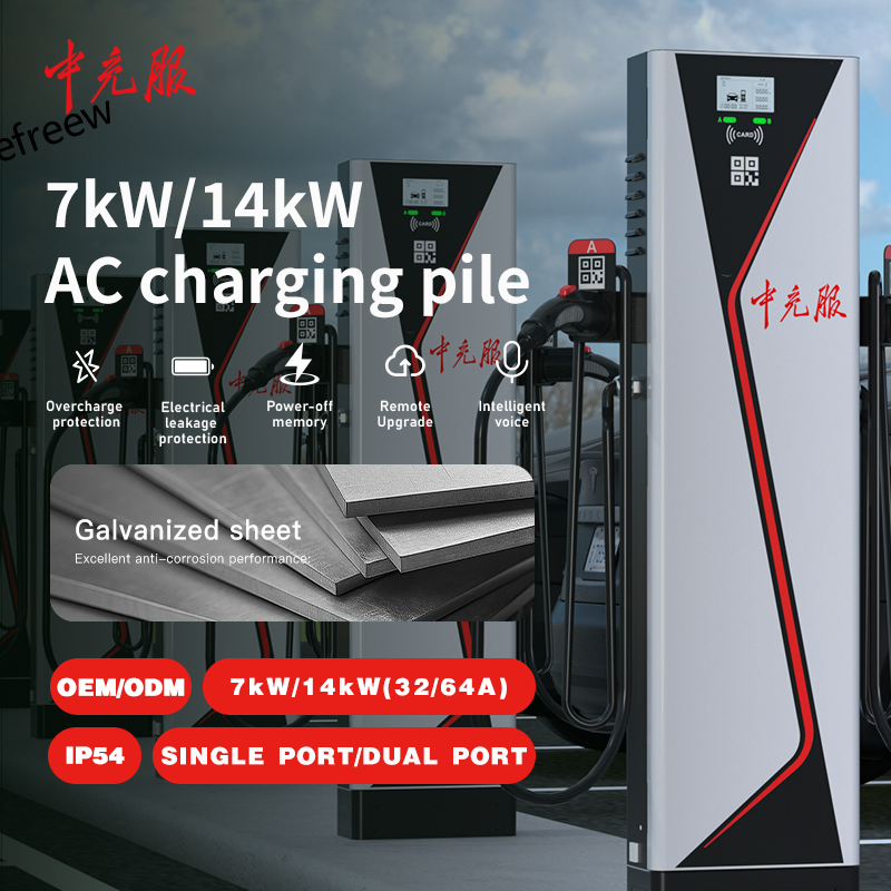 Protected Charging AC Charger with Smart Features for Evs