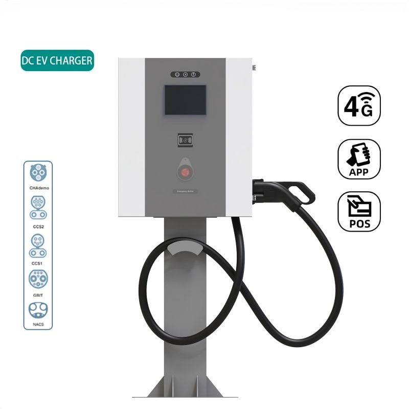 Commercial Quality Assurance 20kw/30kw/40kw GB/T Wall-Mounted DC EV Charging Station New Condition Car Charger for Chinese Cars