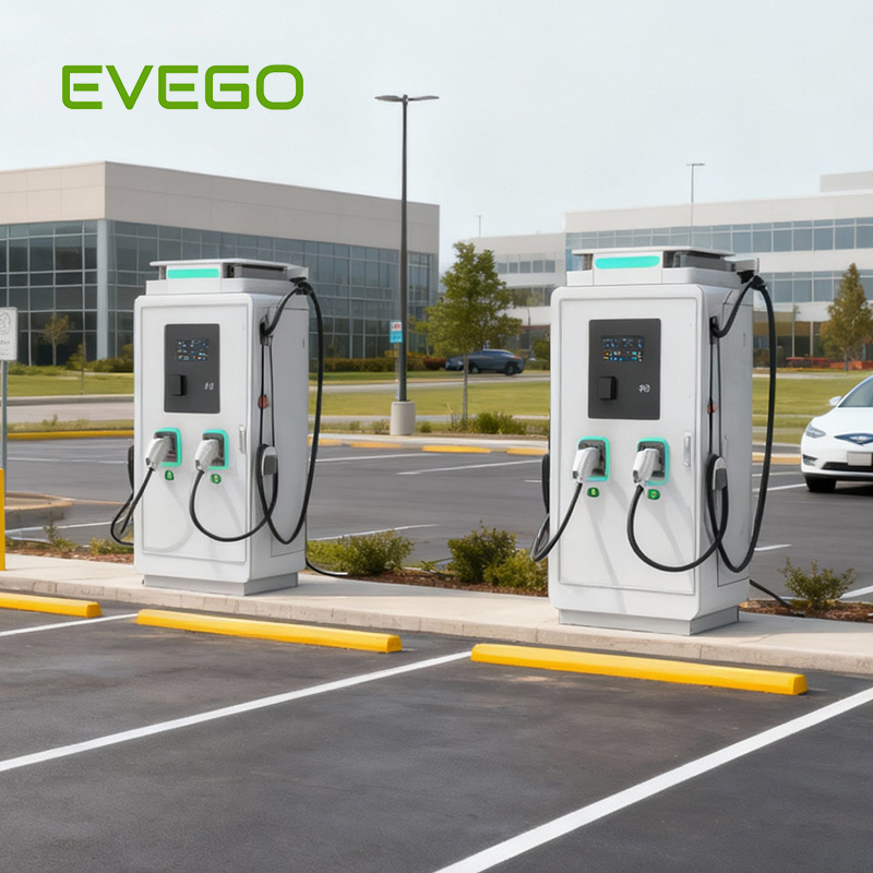 High-Efficiency 120kw Wall-Mounted CCS1 and CCS2 DC Charger