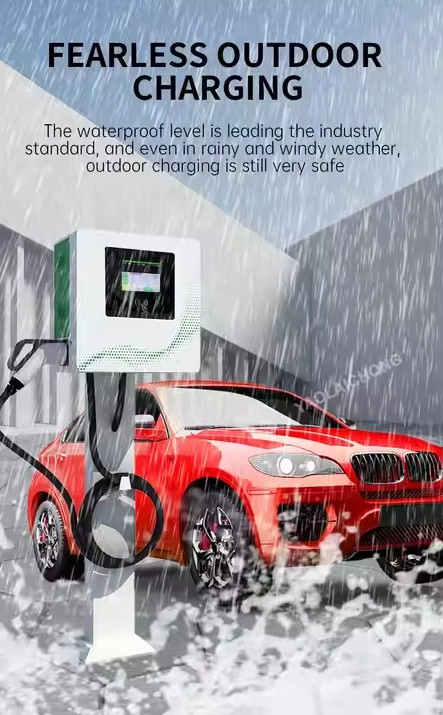 Wall-Mounted 20kw 30kw 40kw CCS2 DC Electrical Vehicle Charger EV Car Fast Charger Station