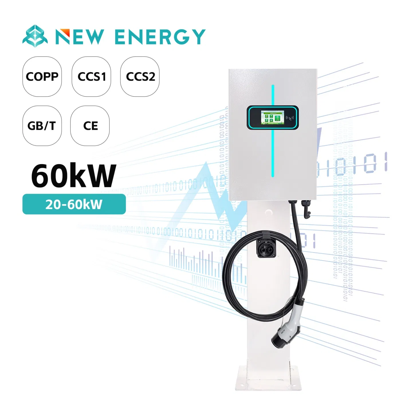 Prevents Overload Public Transportation and Charging Network EV DC Charging Station