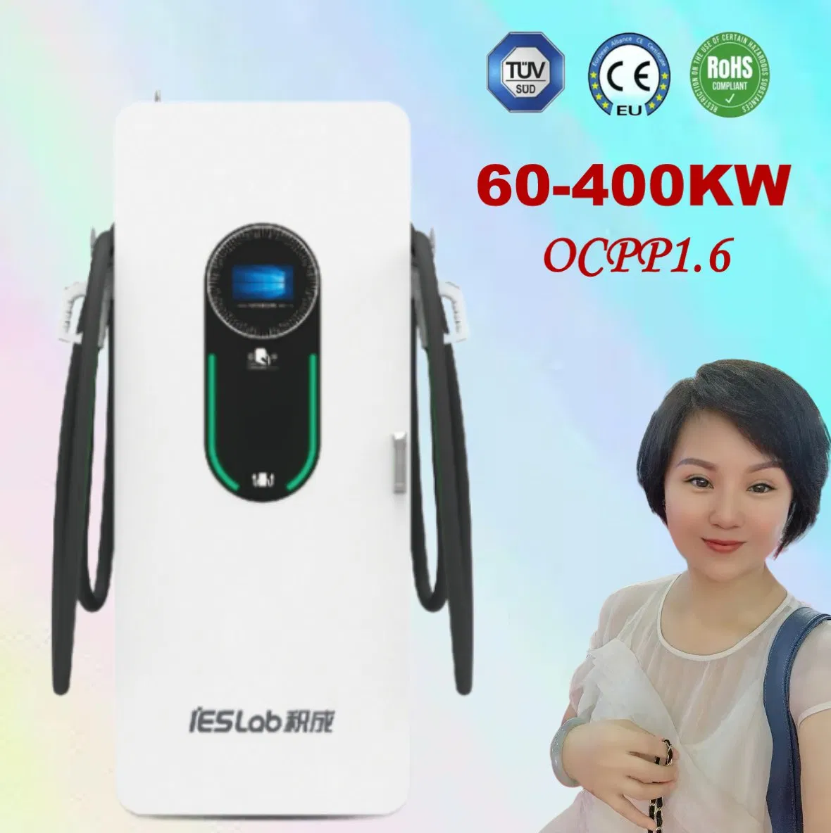 EV Charge Ocpp1.6j CCS2 Gbt Commercial Public Use 60kw 120kw 180kw 240kw 360kw Electric Vehicle Car Battery Fast DC EV Charger Charging Solution