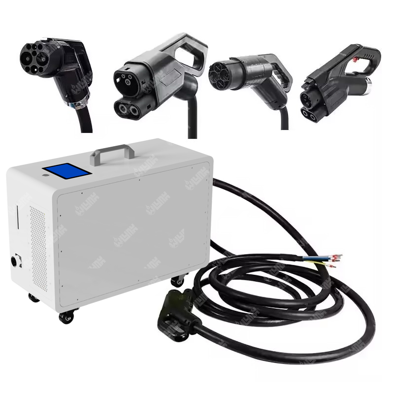 Olink Electric Vehicle 20kw Cybertruck DC Portable CCS1 Nacs EV Charging Station Movable EV Charger