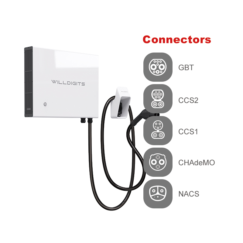 Ultra-Fast Charge 20-40kw Pile High-Capacity Design Integrated DC Fast EV Charging Station