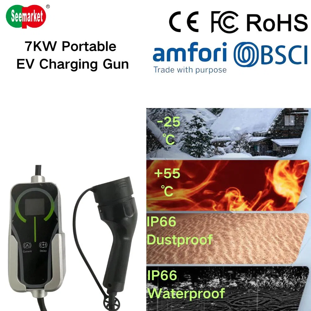 Portable Electric Vehicle Charging Station for Travel Convenience