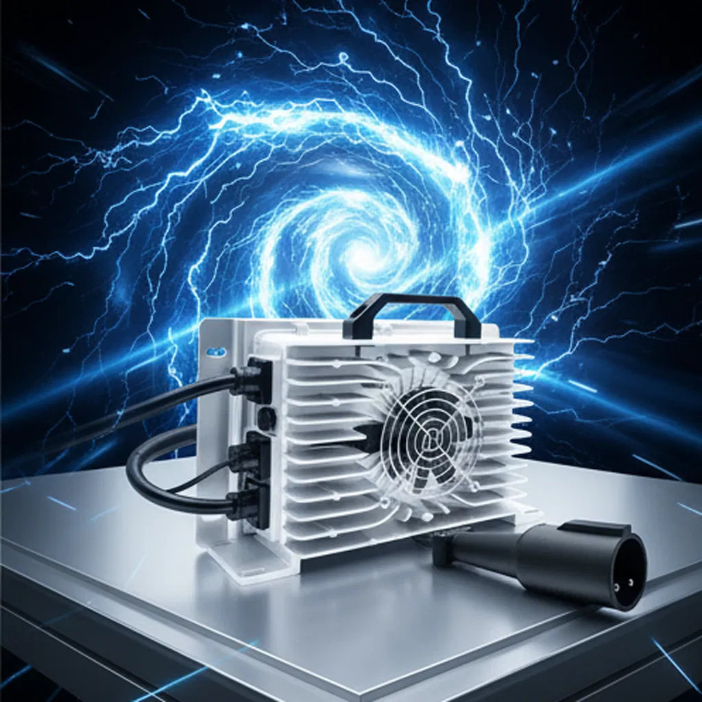 High-Efficiency 2000W Industrial AC to DC Power Charger