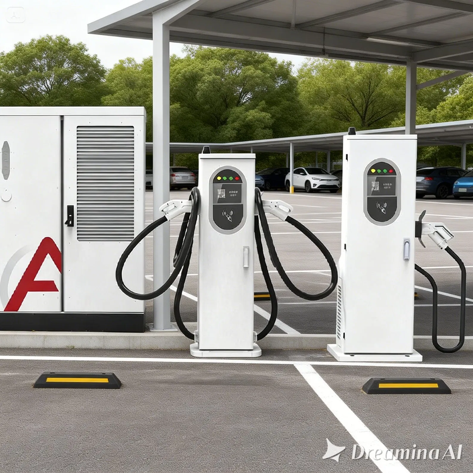 250kw Floor Mounted DC Fast EV Charger