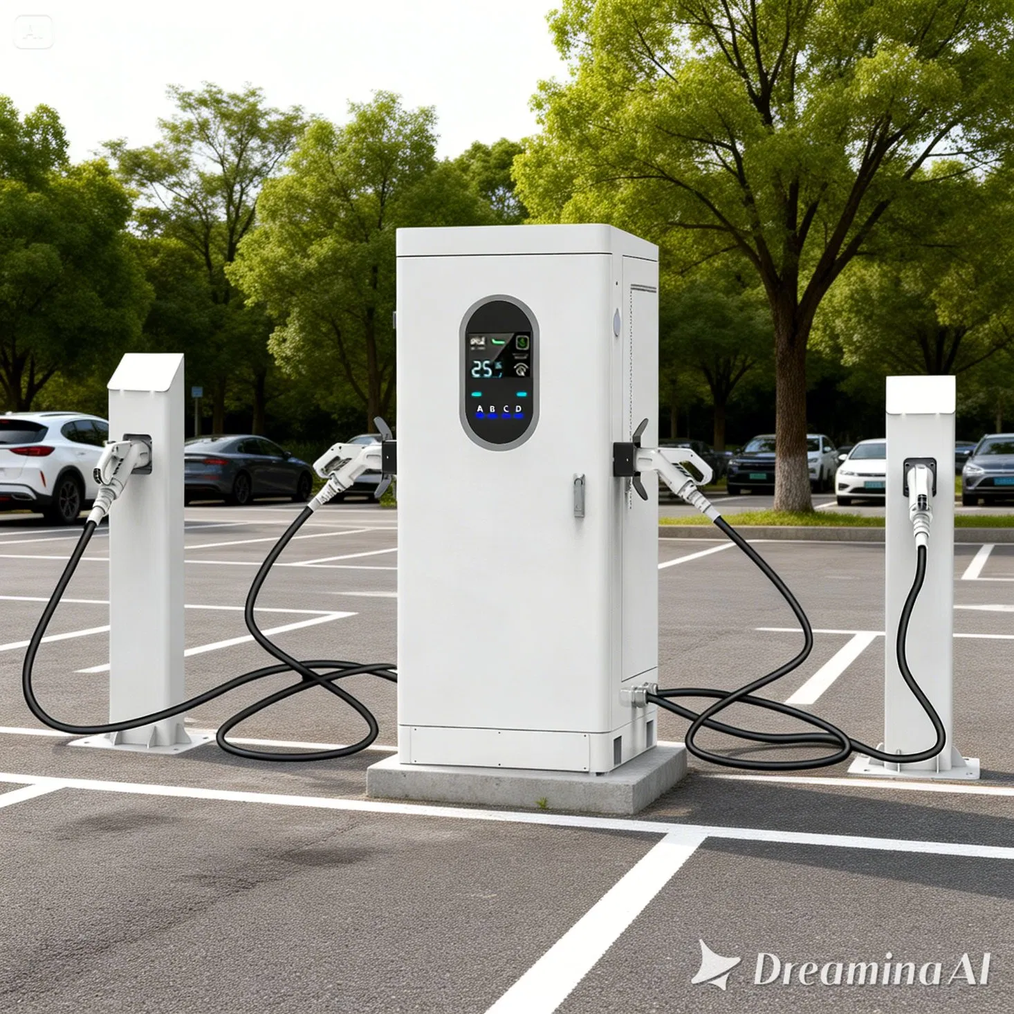 250kw Floor Mounted DC Fast EV Charger