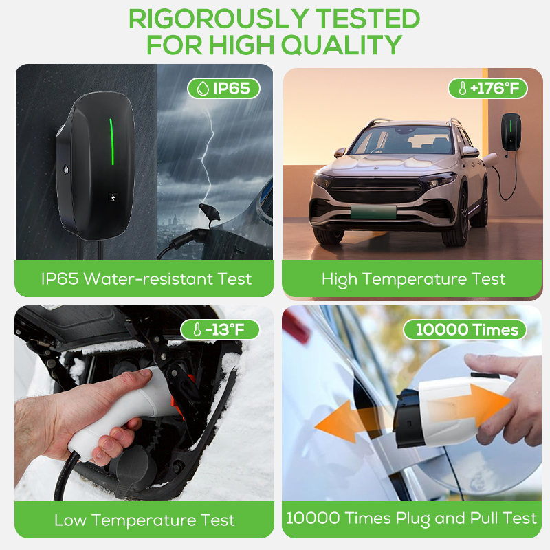 Smart 11kw Gbt EV Charging Station with APP Management Features