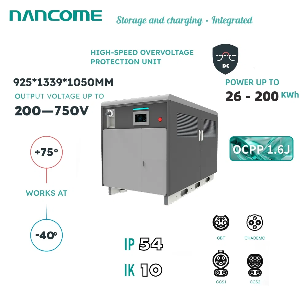 Nancome 75kwh Mobile Charging Solution for Fleet Management and Logistics Needs