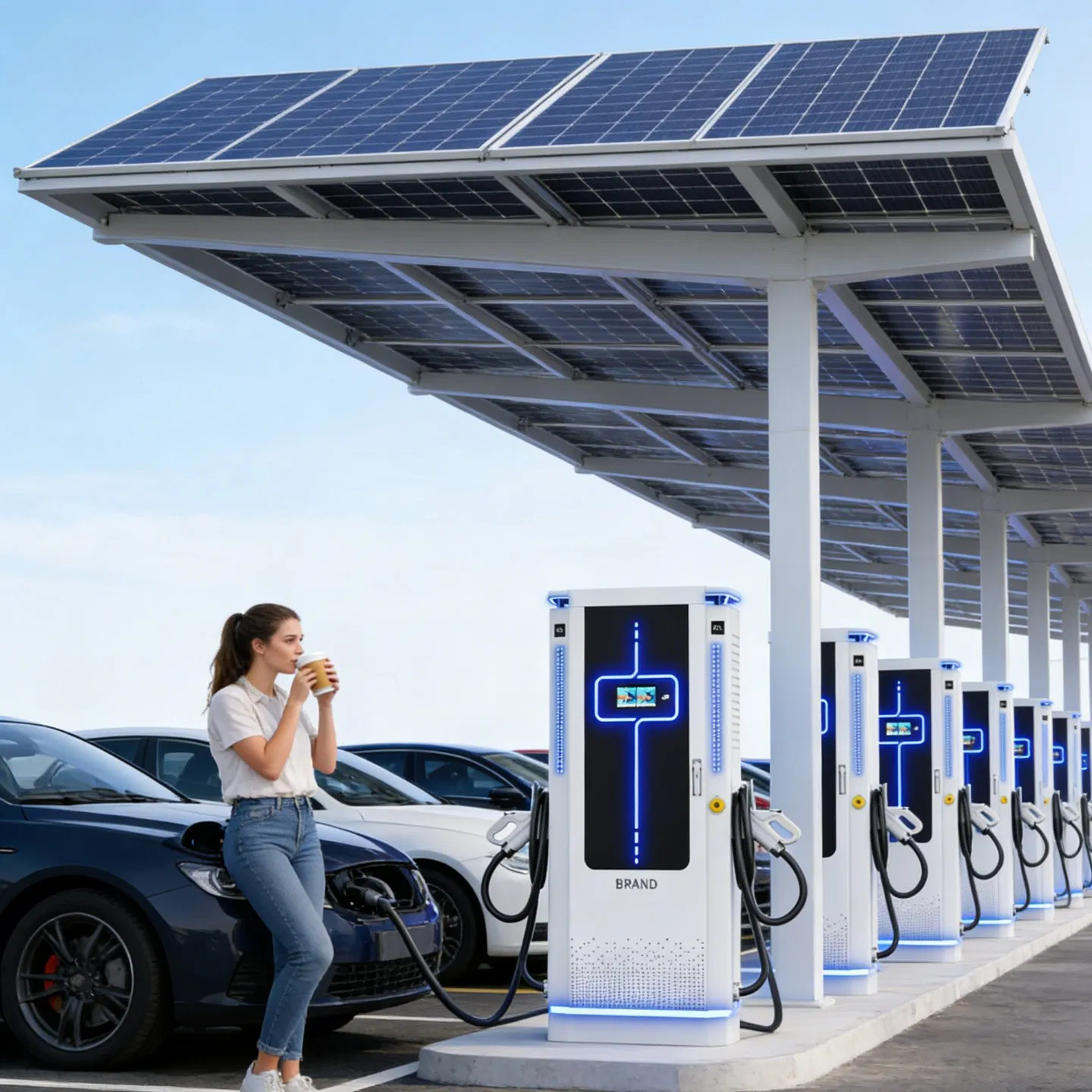 Smart Compliant Grant CCS2 TUV Rapid Public UK EV Charger DC Fast Station Ocpp London